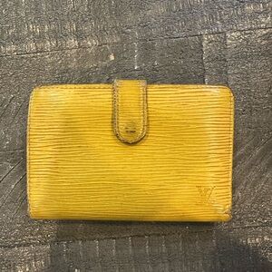 Yellow Designer Women's kisslock Wallet